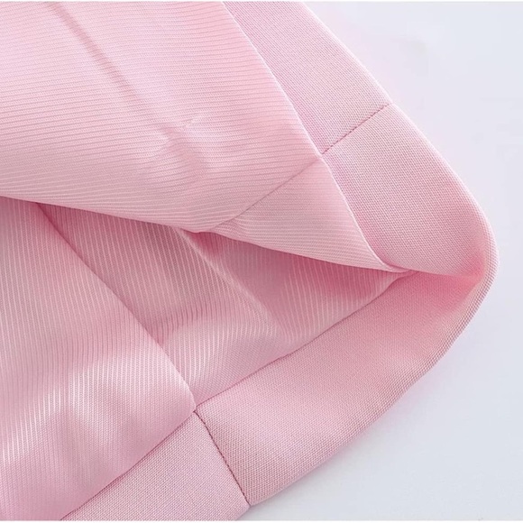 NWT. Zara Pink Oversized Menswear Style Blazer. Size S. - Picture 8 of 12